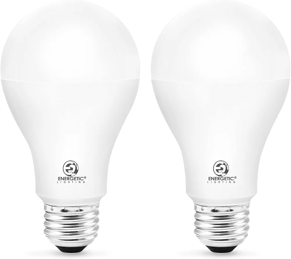 A21 LED Bulb 150 Watt Equivalent, Super Bright Light Bulb, Soft White 2700K, Non-Dimmable, 2300lm, Brightest LED Bulbs, UL Listed, 2-Pack