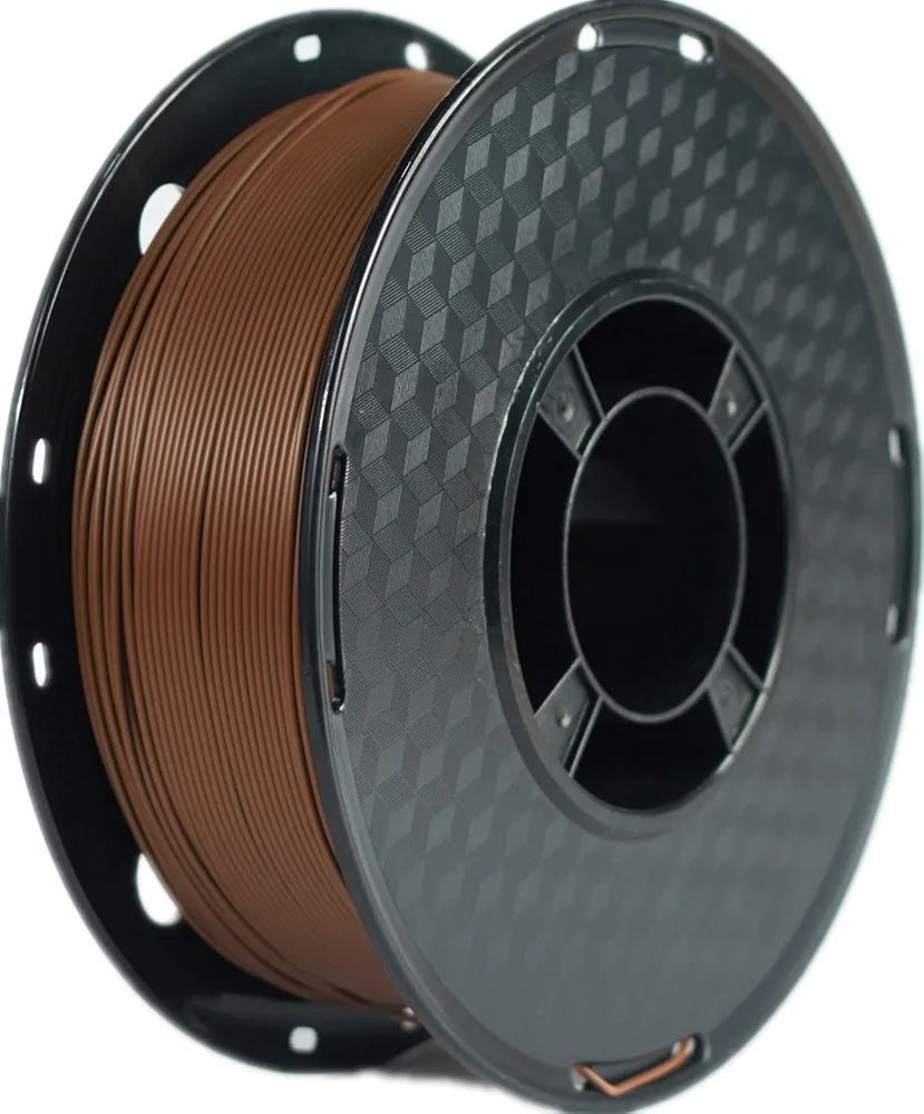 PLA+ Filament 1.75mm, PLA Plus 3D Printer Filament, RANKI PLA Filament Pro, Dimensional Accuracy +/- 0.03mm, 1kg Spool(2.2lbs), Coffee