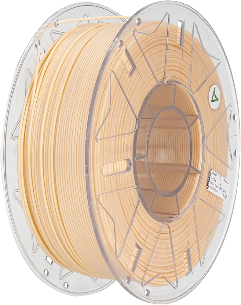 Creality RFID PLA Filament 1.75mm for K2 Plus Combo, 3D Printer Filament PLA for High Speed 30-600mm/s, 1kg(2.2lbs)/Spool Hyper RFID Filament Support CFS, Fits for Most 3D Printers(Skin)