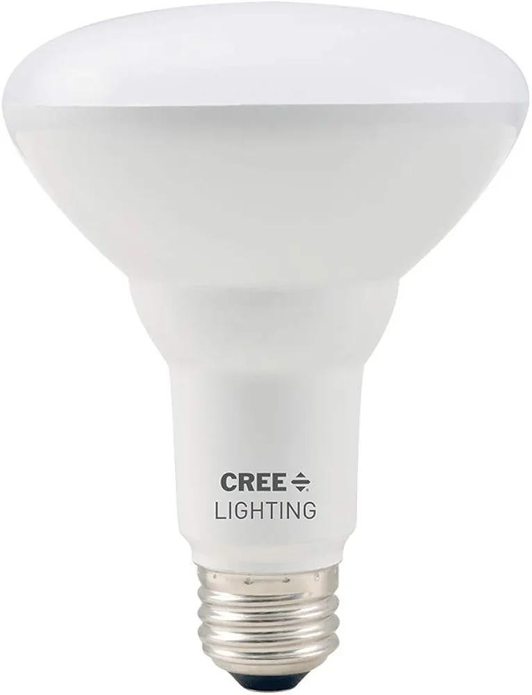 Cree Lighting BR30-65W-B2-50K-E26-U2, Basic BR30, 650 Lumens, Dimmable, Daylight 5000k, 15,000 Hour Rated, 2-Pack