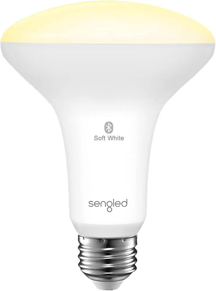 Sengled Light Bulb, BR30, S1 Smart Flood Light Bulb that Work with Alexa, Dimmable Led Lights, E26, Warm Light Bulbs, 65W Equivalent, No Hub Required, Soft White (2700k), 1-Pack
