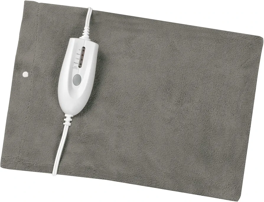 Thera|Care Heating Pad with Moist & Dry Heat | Four-Heat Settings | Soothing Warm Relief