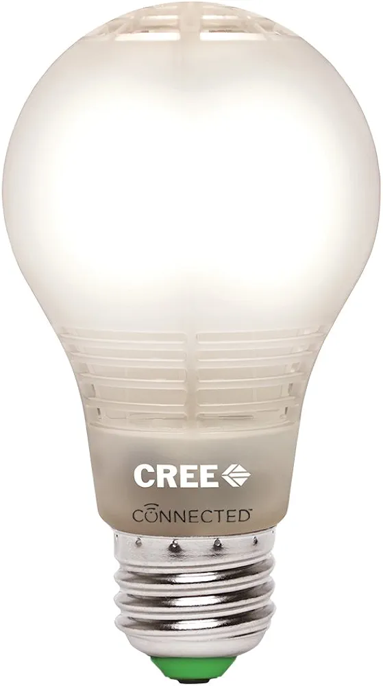 Cree Lighting BA19-08027OMF-12CE26-1C100 Cree Connected LED Smart Bulb, 11watts, 1pk, Soft White (Packaging May Vary)