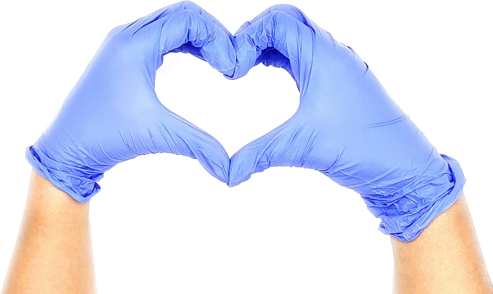 TritonGrip VL™ Blue Disposable, Powder-free, Latex-free, Nitrile Exam Gloves, 200/Box