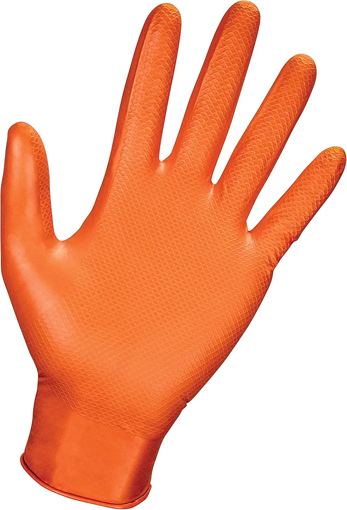 SAS Safety 66575 Astro Grip Powder-Free Exam Grade Nitrile - 7 mil 100/BX