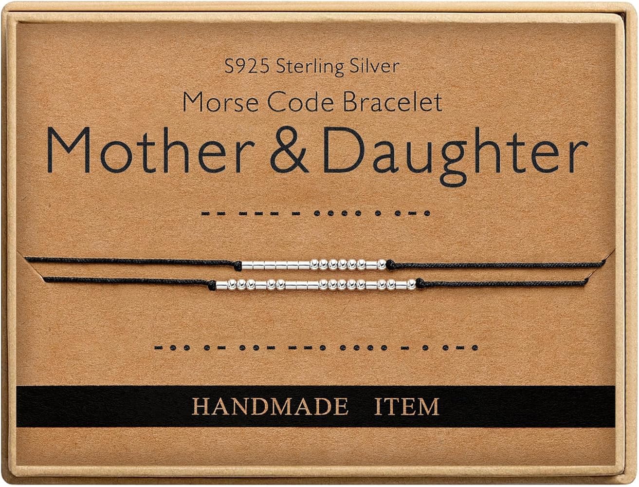 Inspirational Gifts for Women Morse Code Bracelets for Women Funny Bracelet for Friend Funny Gift for Women Sterling Silver Bracelet for Women