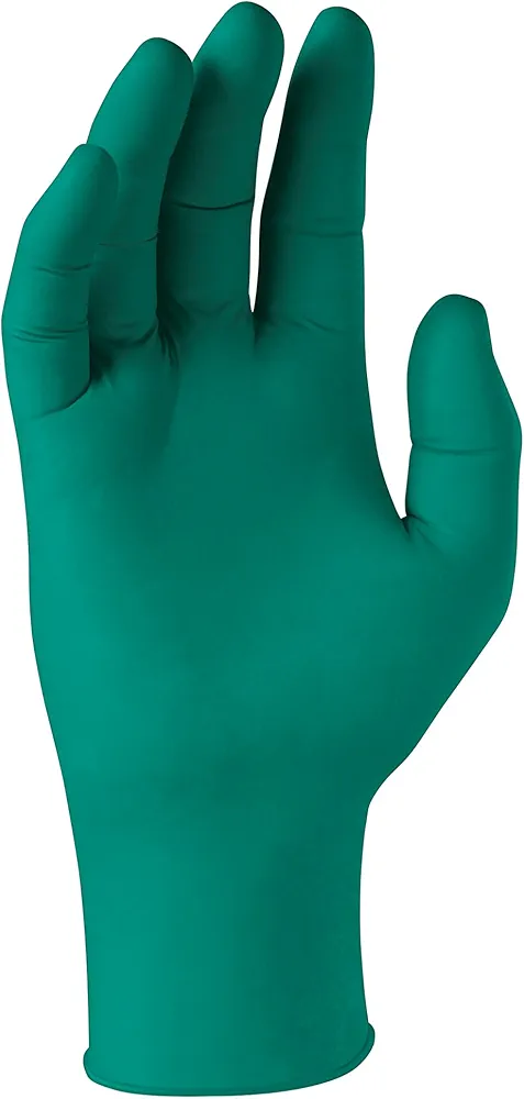 Kimberly-Clark Spring Green Nitrile Exam Gloves (43437), 4.7 Mil, Ambidextrous, 9.5”, XS, 200 Gloves / Box