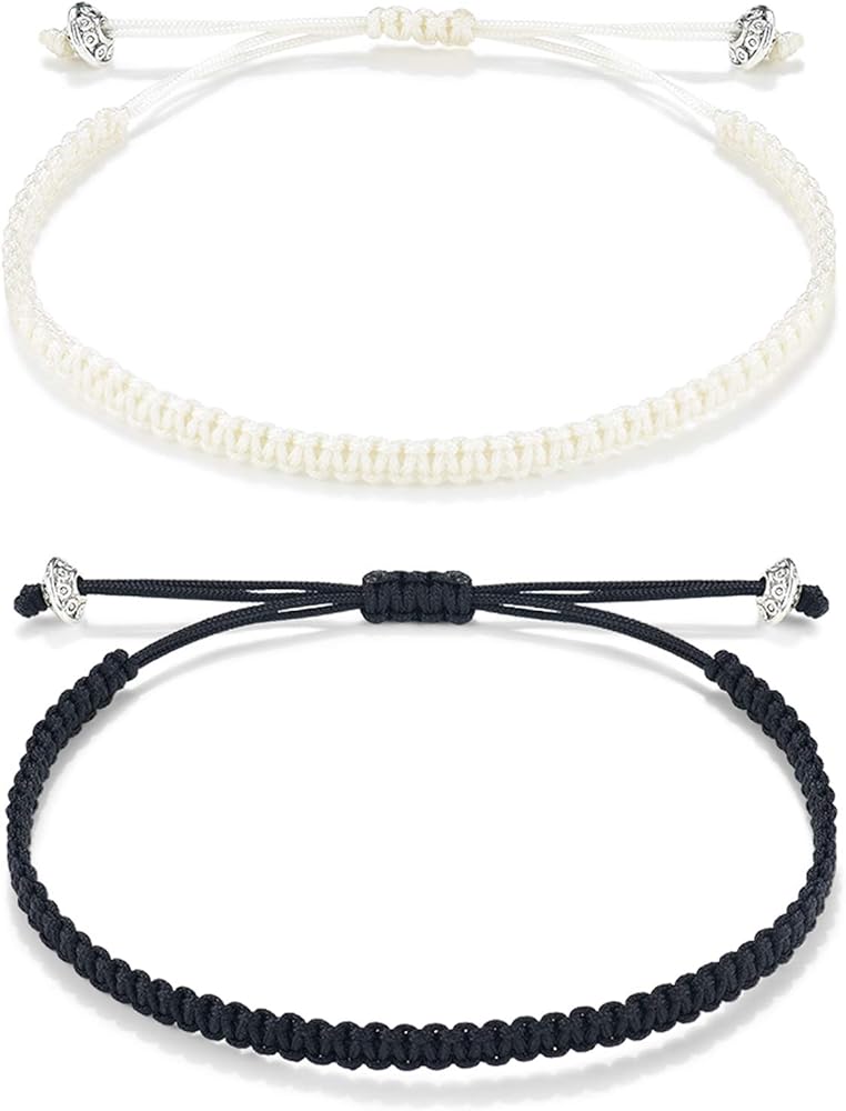Jeka Matching Bracelets for Couples Distance Promise Boyfriend Girlfriend Bf Gf Pulseras para Parejas