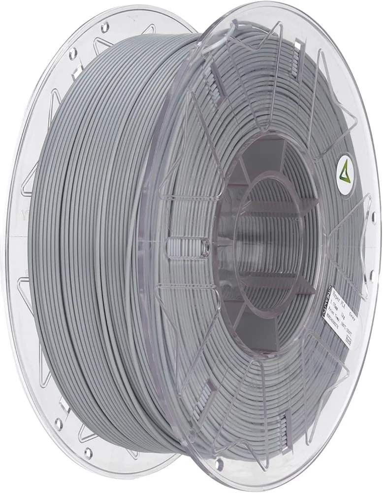 Creality RFID PLA Filament 1.75mm for K2 Plus Combo, 3D Printer Filament PLA for High Speed 30-600mm/s, 1kg(2.2lbs)/Spool Hyper RFID Filament Support CFS, Fits for Most 3D Printers (Grey)