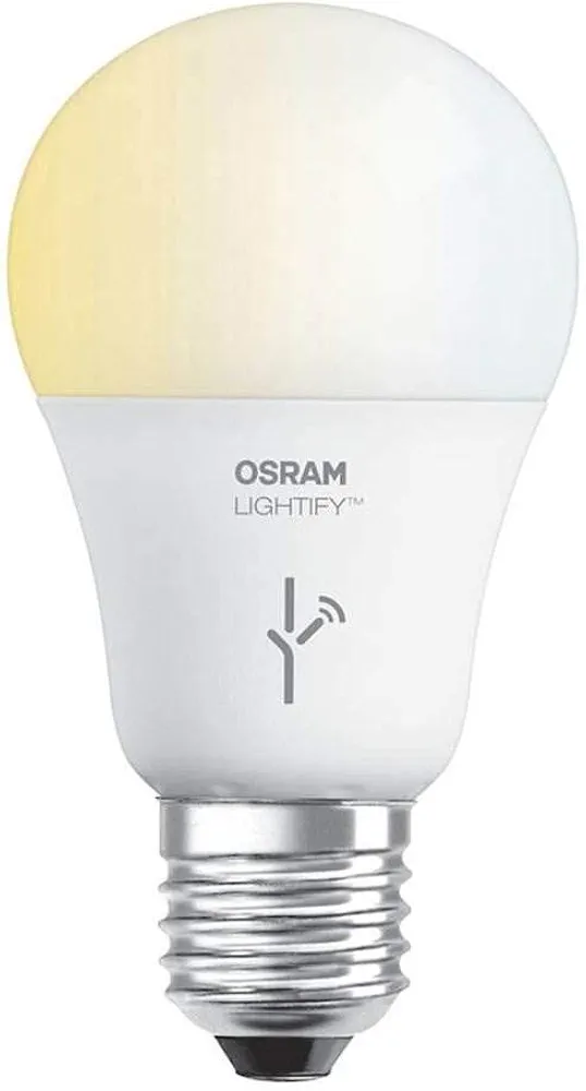 OSRAM LIGHTIFY A19 Smart Adjustable White LED, Dimmable, 9.5W, Hub Required